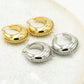 Bali hoops bolletjes goudkleurig