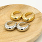 Oorringen vintage hoops goudkleurig