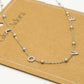 Ketting love bolletjes zilverkleurig