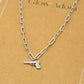 Schakelketting pistool zilverkleurig