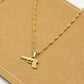 Ketting pistool goudkleurig