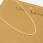 Ketting snake 2mm goudkleurig