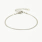 snake armband 2mm zilverkleurig