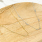 Ketting muntjes mini goudkleurig