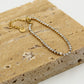 Tennis bracelet goudkleurig