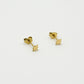 Studs morningstar goudkleurig