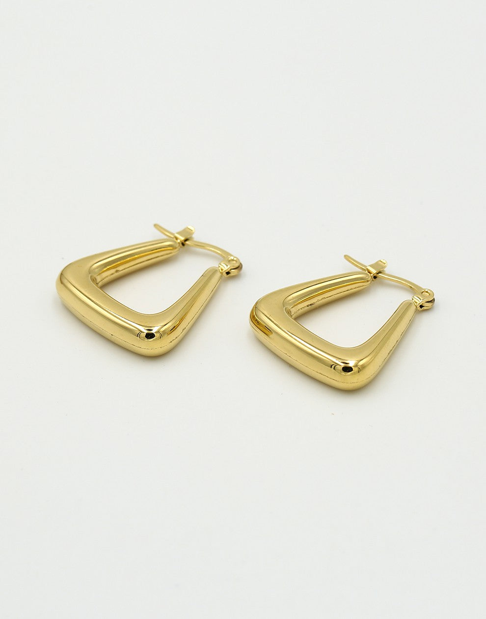 Hoop triangel goudkleurig