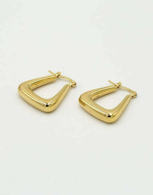 Hoop triangel goudkleurig