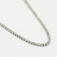 Tennis ketting 3mm zilverkleurig