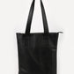 Luxe shopper zwart met rits