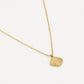 ketting met klaver goudkleurig