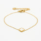 Armband klaver parelmoer