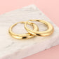 oorringen statement hoops goudkleurig
