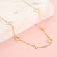 ketting symbolen goudkleurig