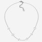 ketting symbolen zilverkleurig