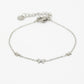 Armband vlinders zilverkleurig