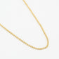 Ketting ball chain mini goudkleurig