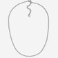 Ketting ball chain mini zilverkleurig