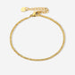 armband bolletjes mini goudkleurig