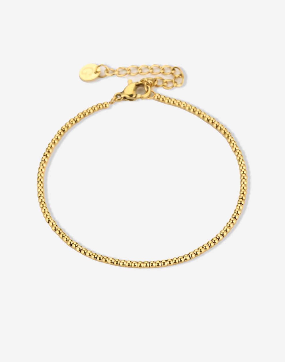 armband bolletjes mini goudkleurig