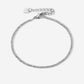 armband bolletjes mini zilverkleurig