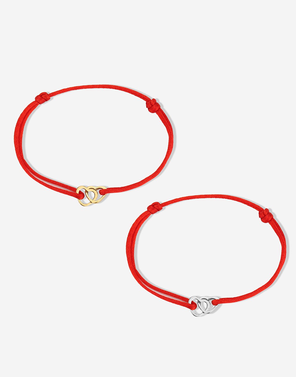 vriendschaps sieraden armbandjes hartjes rood
