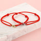 vriendschaps sieraden armbandjes hartjes rood