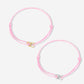 vriendschaps sieraden armbandjes hartjes roze