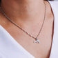 Ketting pistool zilverkleurig