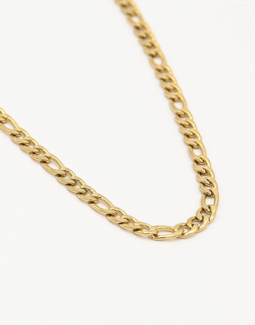 Schakelketting grof basis goudkleurig