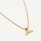 Pistool ketting goudkleurig