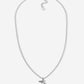 pistool ketting zilverkleurig