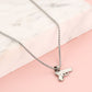 pistool ketting zilverkleurig