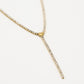 Tennis ketting Y chain hartje