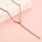 Tennis ketting Y chain hartje