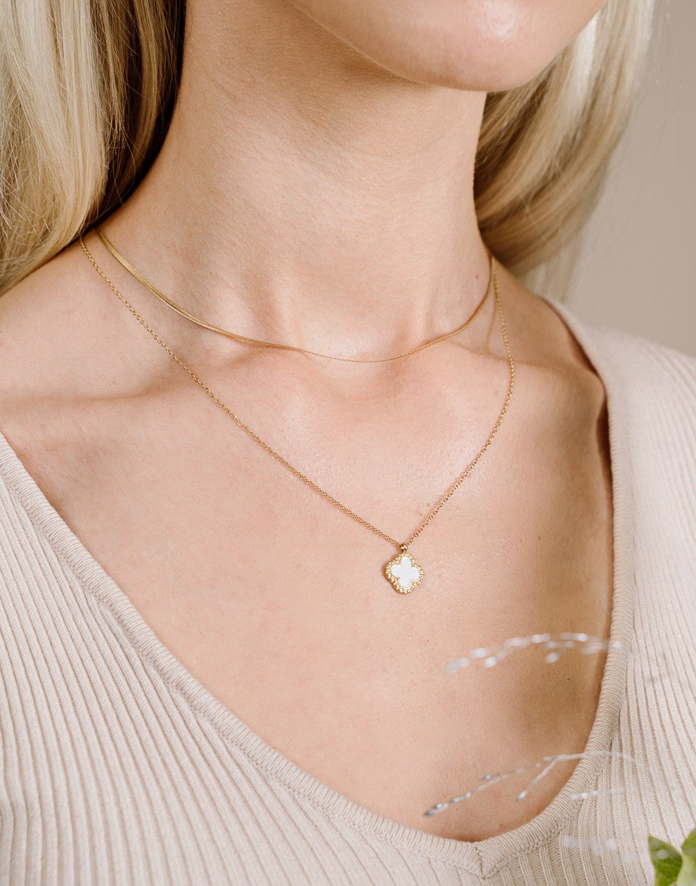 Ketting snake 2mm goudkleurig