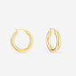 Chunky hoops 20mm goudkleurig