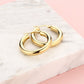Chunky hoops 20mm goudkleurig