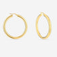 Chunky hoops 40mm goudkleurig