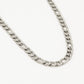 Schakelketting grof basis zilverkleurig