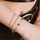 armband ball chain mini zilverkleurig