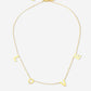 love ketting goudkleurig