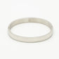Chunky bangle zilverkleurig