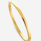 Klassieke bangle goudkleurig