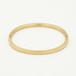 Klassieke bangle goudkleurig