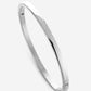 Klassieke bangle zilverkleurig