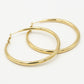creolen hoops 60mm goudkleurig