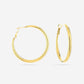creolen hoops 50mm goudkleurig