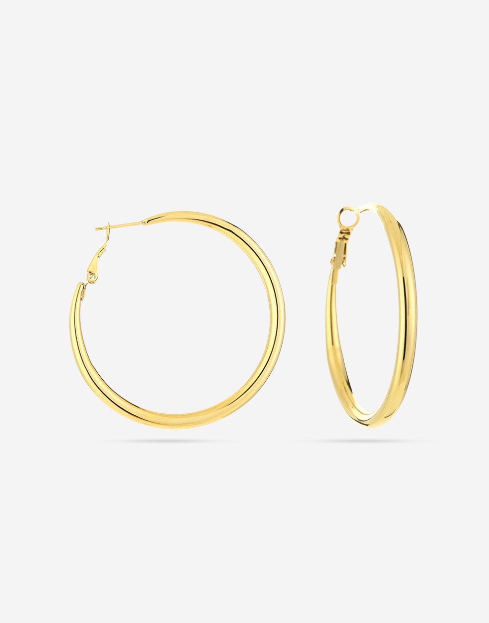 creolen hoops 50mm goudkleurig