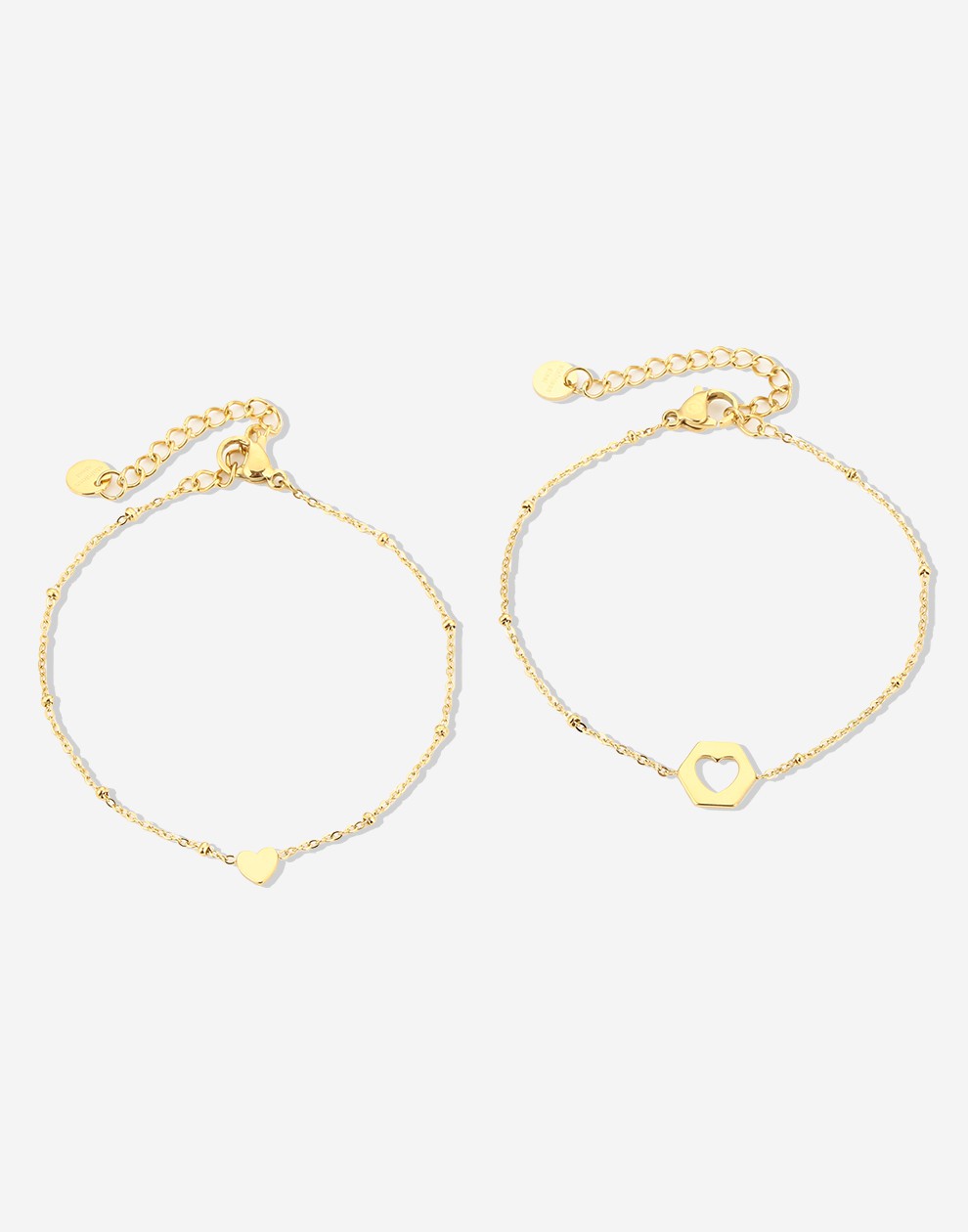 vriendschap sieraden armband love goudkleurig